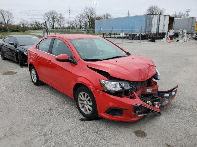 Photo 1 from auction – 2017 CHEVROLET SONIC LT with VIN 1G1JD5SH6H4131259
