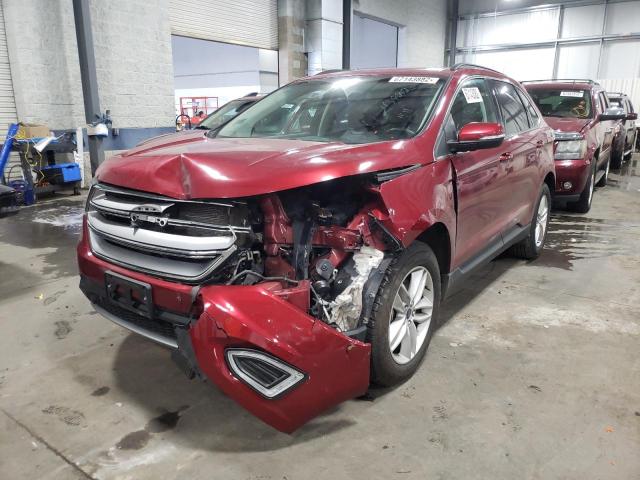 FORD EDGE SEL 2015 with VIN 2FMTK4J95FBB33948 - Photo from auction