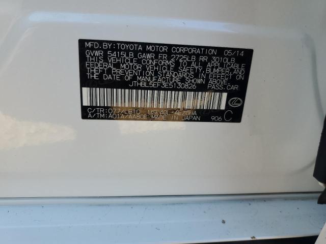 Photo 10 from auction – 2014 LEXUS LS 460 with VIN JTHBL5EF3E5130826