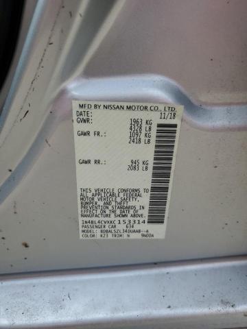 Photo 10 from auction – 2019 NISSAN ALTIMA SR with VIN 1N4BL4CVXKC153314
