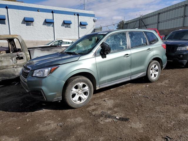 SUBARU FORESTER 2 2018 with VIN JF2SJAAC3JG560853 - Photo from auction