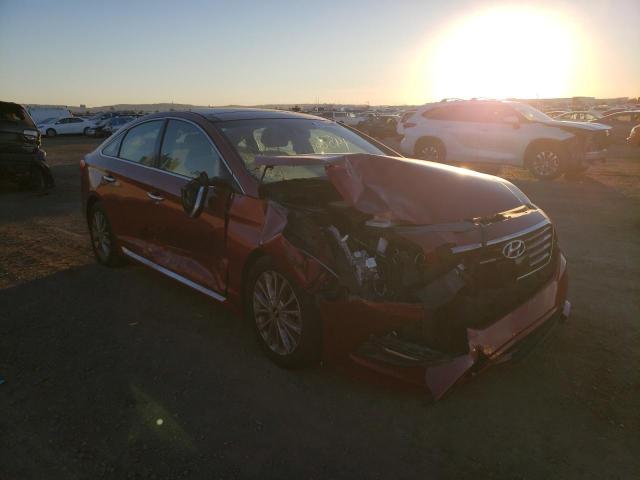 HYUNDAI SONATA SPO 2015 with VIN 5NPE34AF2FH103990 - Photo from auction