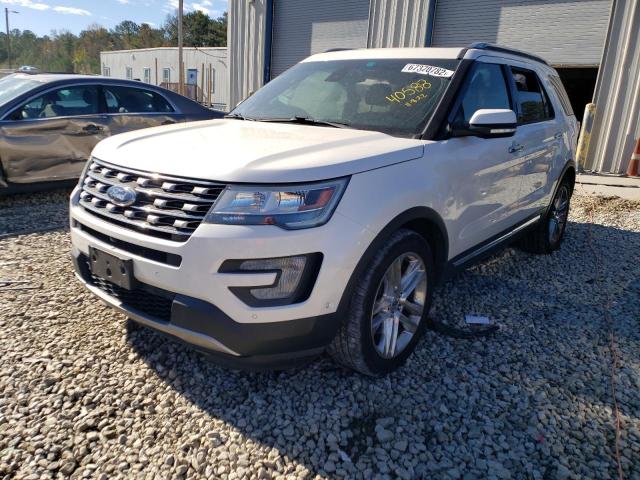 FORD EXPLORER L 2017 with VIN 1FM5K7F8XHGA40588 - Photo from auction