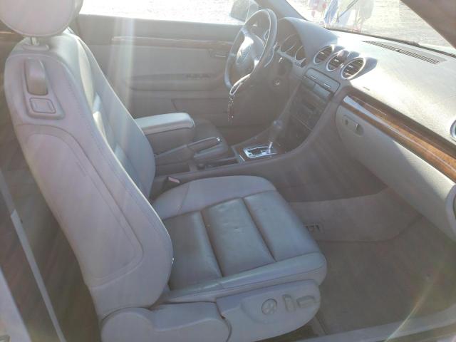 Photo 5 from auction – 2004 AUDI A4 3.0 CAB with VIN WAUAT48H74K010352