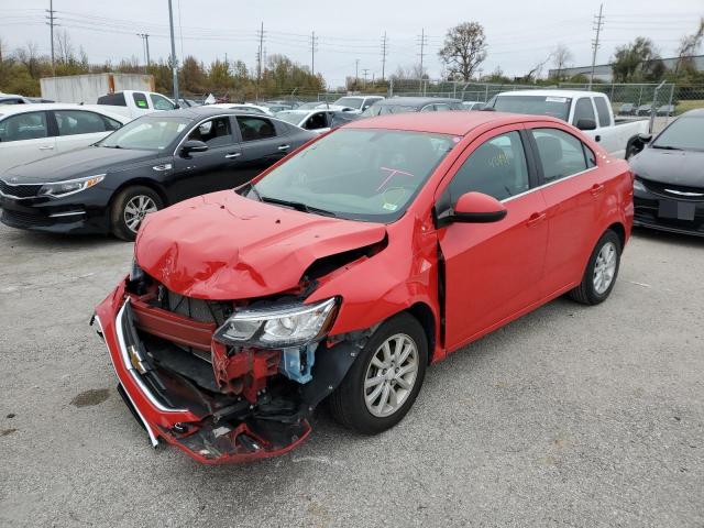 Photo 2 from auction – 2017 CHEVROLET SONIC LT with VIN 1G1JD5SH6H4131259