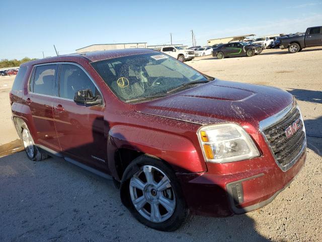 GMC TERRAIN SL 2017 with VIN 2GKALMEK6H6246295 - Photo from auction