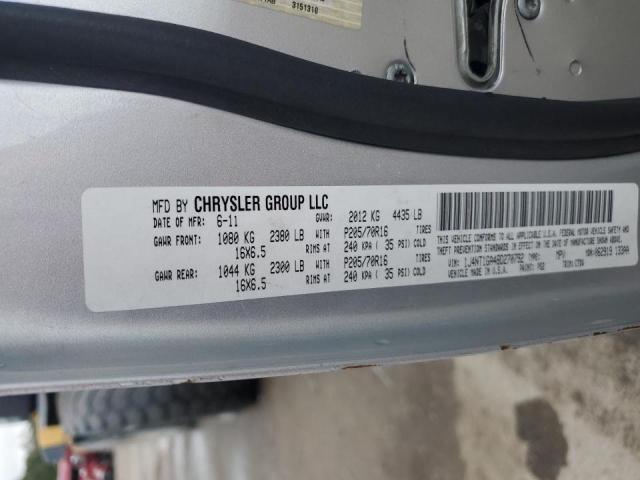 Photo 10 from auction – 2011 JEEP PATRIOT SP with VIN 1J4NT1GA4BD270792