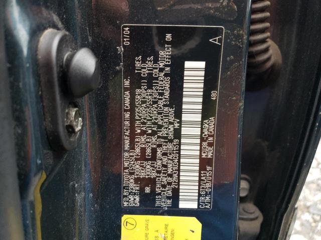 Photo 10 from auction – 2004 LEXUS RX 330 with VIN 2T2HA31U34C011519