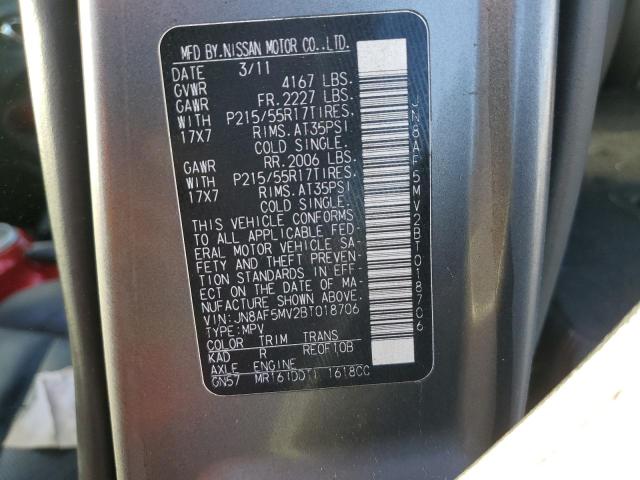 Photo 10 from auction – 2011 NISSAN JUKE S with VIN JN8AF5MV2BT018706