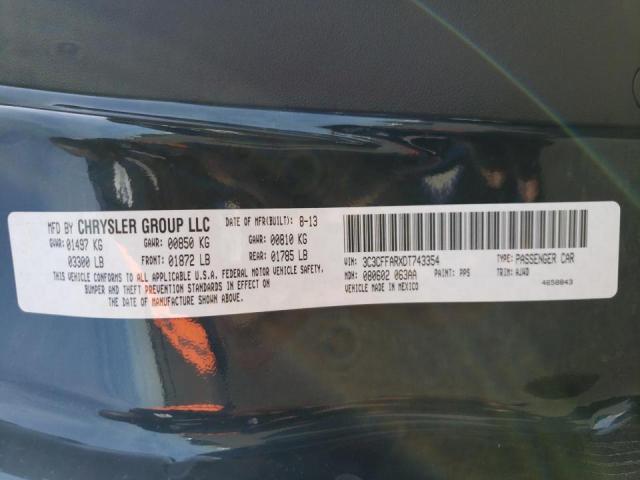 Photo 10 from auction – 2013 FIAT 500 POP with VIN 3C3CFFARXDT743354