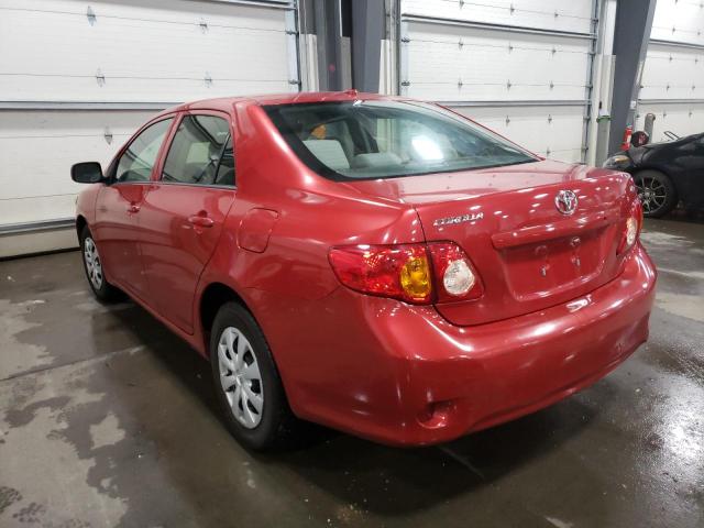 Photo 3 from auction – 2009 TOYOTA COROLLA BA with VIN 1NXBU40E79Z060522