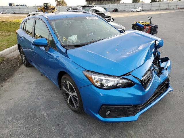 SUBARU IMPREZA PR 2022 with VIN 4S3GTAV64N3710307 - Photo from auction