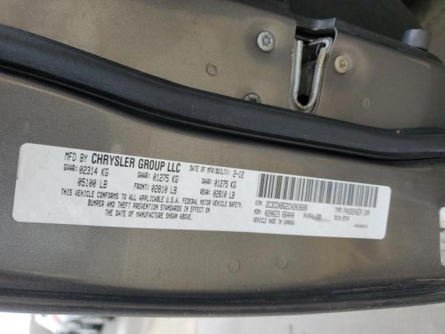 Photo 10 from auction – 2012 DODGE CHARGER SE with VIN 2C3CDXBG2CH203688