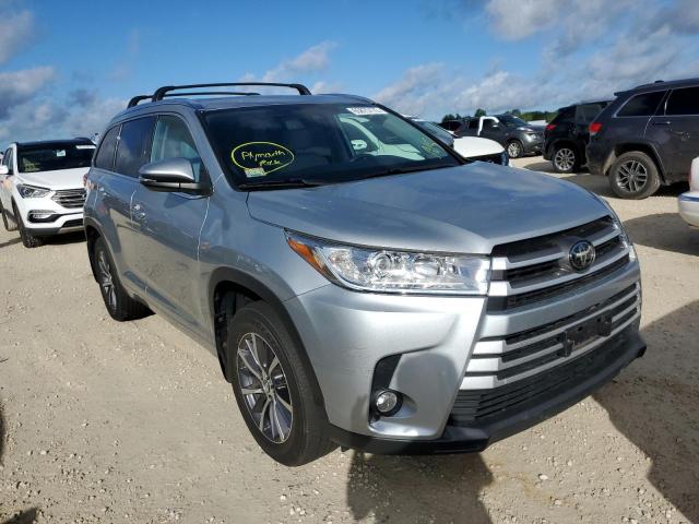 TOYOTA HIGHLANDER 2018 with VIN 5TDJZRFH6JS485707 - Photo from auction