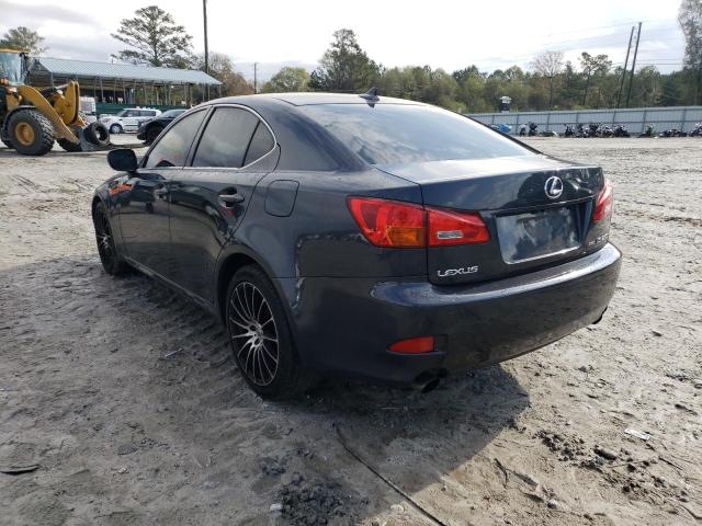 Photo 3 from auction – 2007 LEXUS IS 250 with VIN JTHCK262475009212