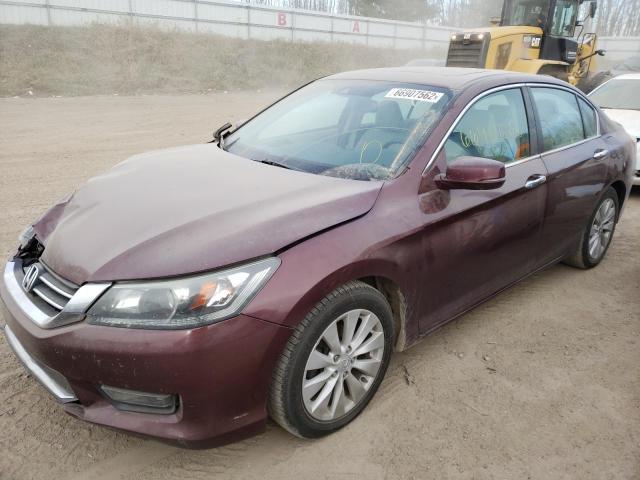 Photo 2 from auction – 2014 HONDA ACCORD EXL with VIN 1HGCR2F87EA304053
