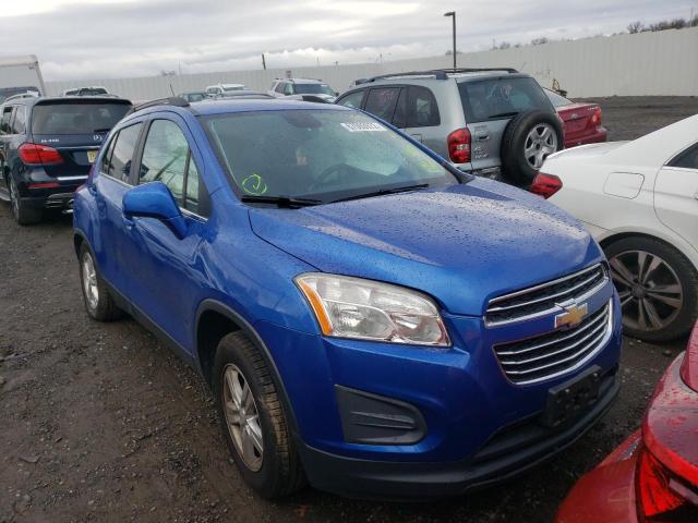 CHEVROLET TRAX 1LT 2015 with VIN KL7CJLSB3FB055529 - Photo from auction
