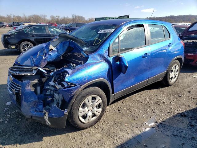 Photo 1 from auction – 2015 CHEVROLET TRAX LS with VIN KL7CJKSB6FB190398