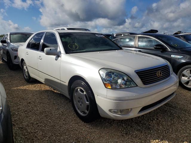 LEXUS LS 430 2002 with VIN JTHBN30F120076585 - Photo from auction
