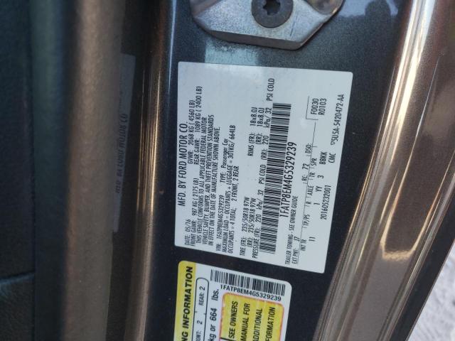 Photo 10 from auction – 2016 FORD MUSTANG with VIN 1FATP8EM4G5329239