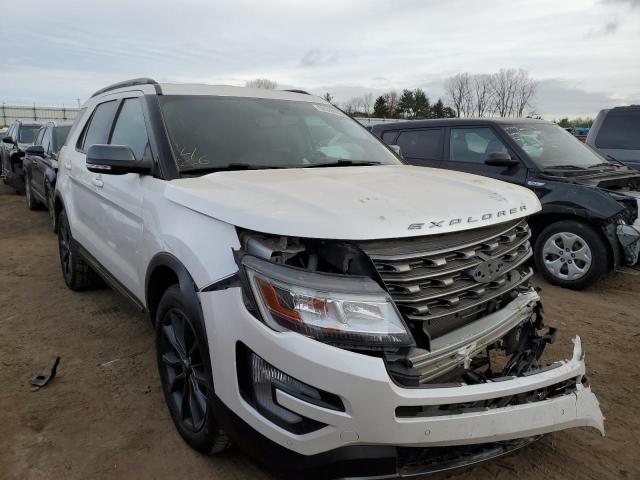 FORD EXPLORER X 2017 with VIN 1FM5K8D83HGD02086 - Photo from auction