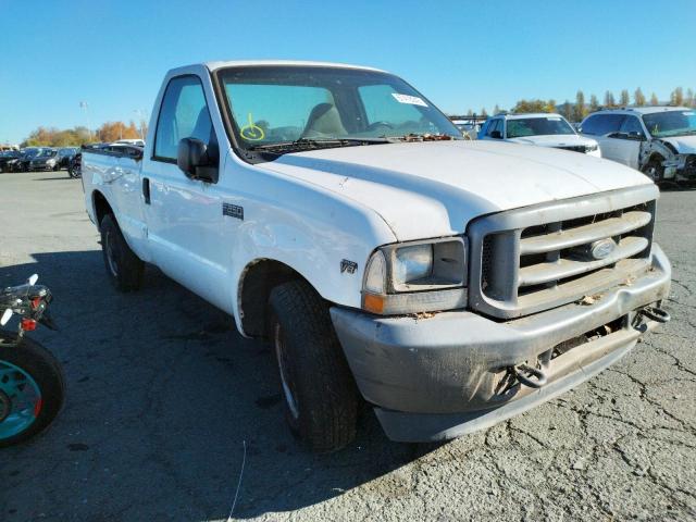 FORD F250 SUPER 2002 with VIN 1FTNF20L12ED45652 - Photo from auction