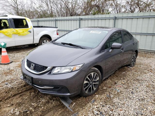 Photo 2 from auction – 2015 HONDA CIVIC EX with VIN 19XFB2F87FE201553