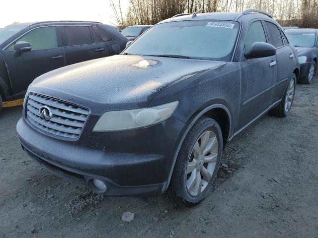 INFINITI FX35 2003 with VIN JNRAS08W63X003102 - Photo from auction
