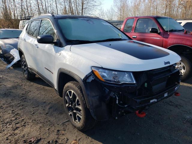 JEEP COMPASS TR 2021 with VIN 3C4NJDDB1MT590370 - Photo from auction