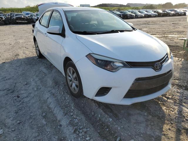 TOYOTA COROLLA L 2015 with VIN 2T1BURHE4FC316212 - Photo from auction
