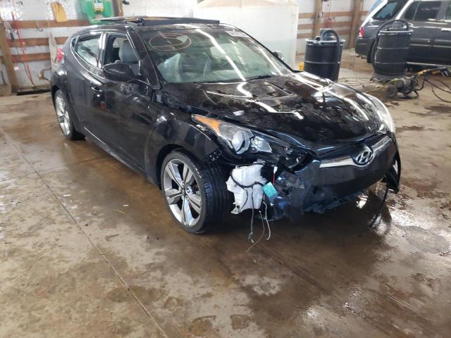 HYUNDAI VELOSTER 2013 with VIN KMHTC6AD2DU142613 - Photo from auction