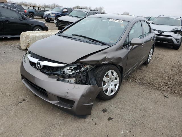 Photo 2 from auction – 2010 HONDA CIVIC LX with VIN 2HGFA1F54AH570145