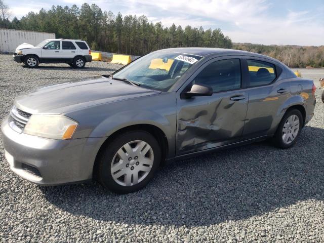 DODGE AVENGER SE 2012 with VIN 1C3CDZAB6CN136540 - Photo from auction