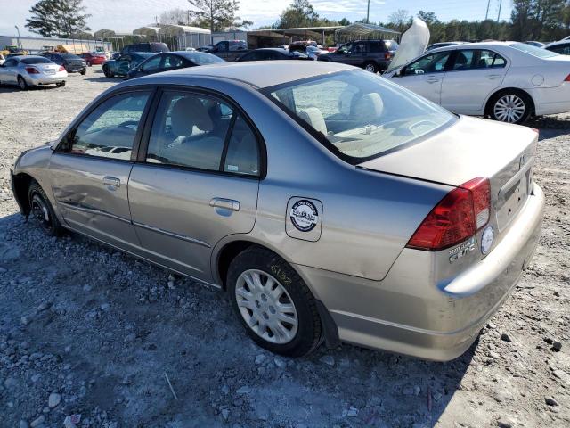 Photo 2 from auction – 2004 HONDA CIVIC LX with VIN 1HGES16554L011395