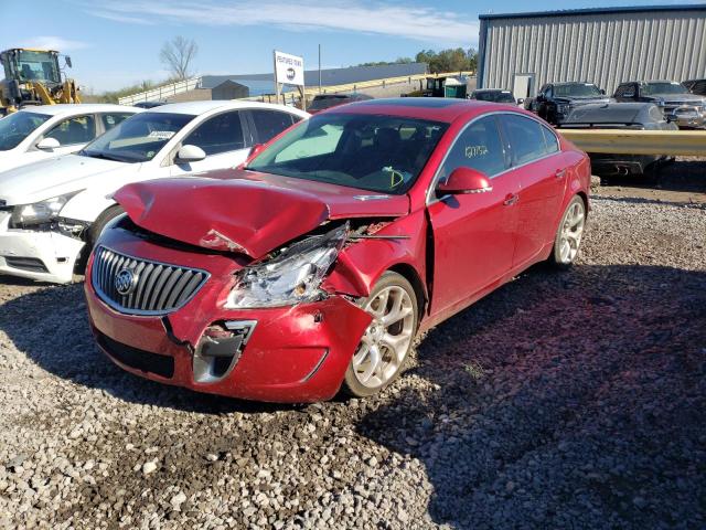 BUICK REGAL GS 2013 with VIN 2G4GV5GV5D9215525 - Photo from auction