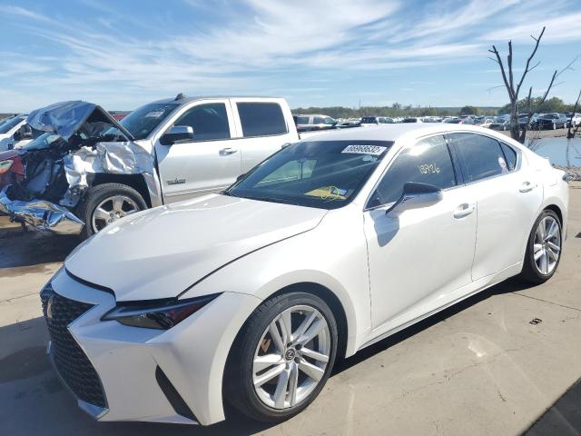 LEXUS IS 300 2021 with VIN JTHAA1D26M5109590 - Photo from auction