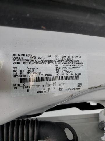 Photo 10 from auction – 2014 FORD FOCUS SE with VIN 1FADP3K29EL114930