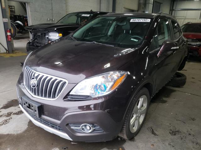 BUICK ENCORE CON 2015 with VIN KL4CJBSB5FB074980 - Photo from auction