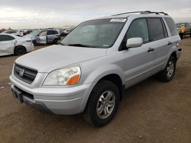 HONDA PILOT 2003 with VIN 2HKYF18663H540377 - Photo from auction