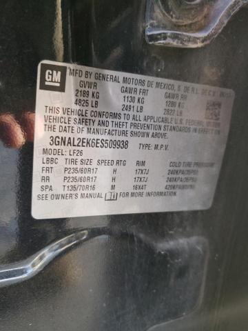 Photo 10 from auction – 2014 CHEVROLET CAPTIVA LS with VIN 3GNAL2EK6ES509938