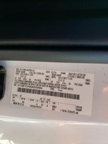 Photo 10 from auction – 2016 FORD F150 with VIN 1FTMF1CF4GKE03564