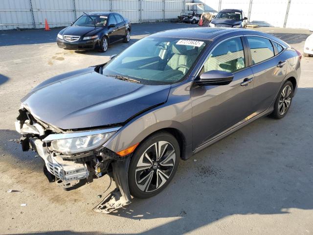 Photo 1 from auction – 2017 HONDA CIVIC EX with VIN 19XFC1F3XHE212416