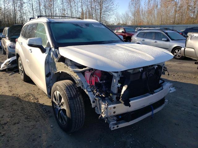 TOYOTA HIGHLANDER 2020 with VIN 5TDHBRCH4LS506936 - Photo from auction