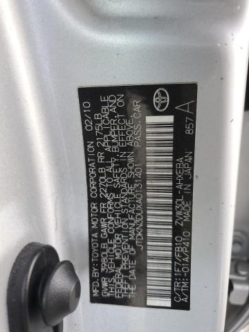 Photo 10 from auction – 2010 TOYOTA PRIUS with VIN JTDKN3DUXA0131401