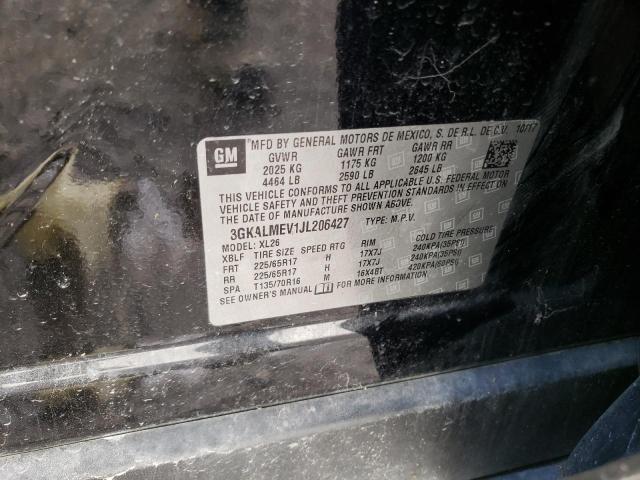 Photo 10 from auction – 2018 GMC TERRAIN SL with VIN 3GKALMEV1JL206427