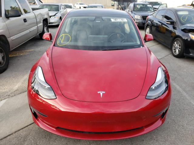 Photo 5 from auction – 2022 TESLA MODEL 3 with VIN 5YJ3E1EA6NF145705