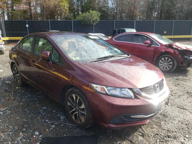 HONDA CIVIC EX 2014 with VIN 19XFB2F82EE249539 - Photo from auction