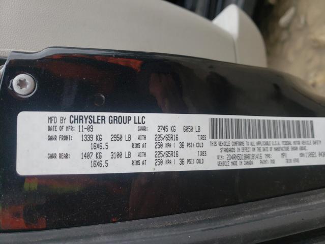 Photo 10 from auction – 2010 DODGE GRAND CARA with VIN 2D4RN5D18AR181416