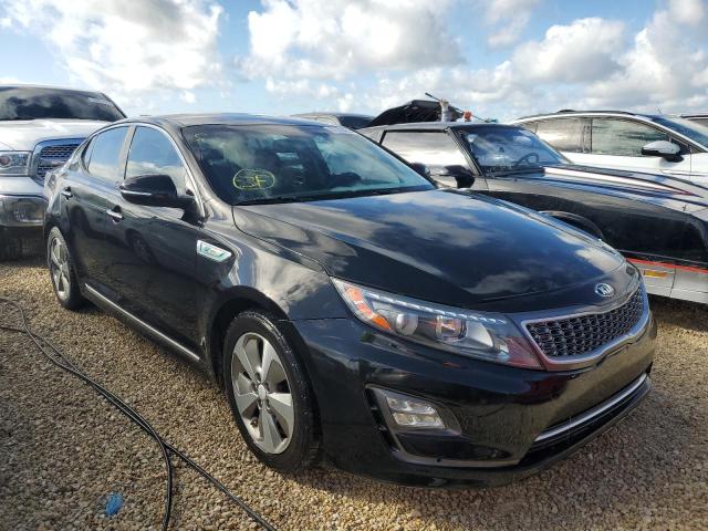 KIA OPTIMA HYB 2014 with VIN KNAGN4AD0E5066175 - Photo from auction