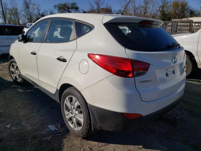 Photo 2 from auction – 2011 HYUNDAI TUCSON GL with VIN KM8JT3AB7BU176192